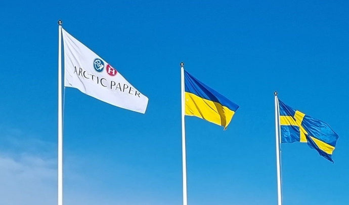 Arctic Paper spendet für Flüchtlinge aus der Ukraine