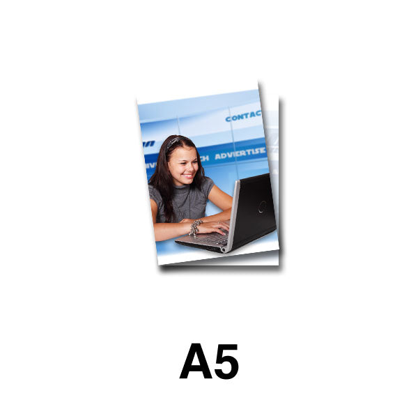 folder A5 - 4 pages - 1 fold